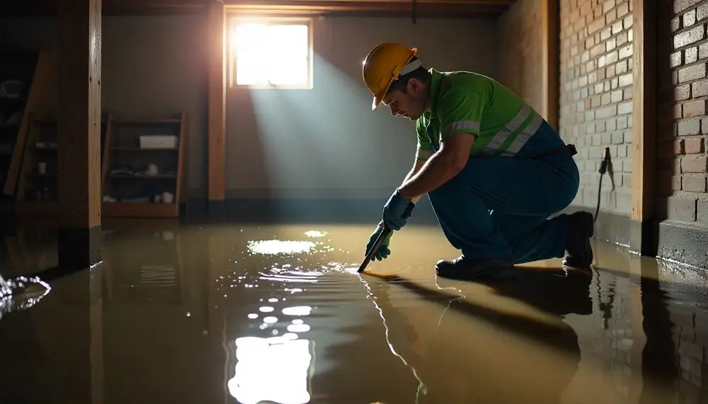 Professional water damage restoration services in Aroda, VA